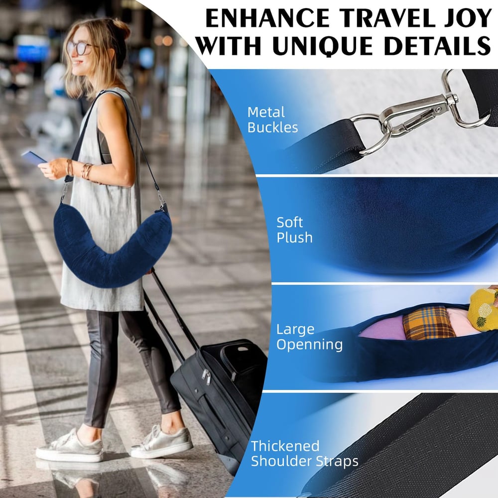 Stuffable Travel Neck Pillow