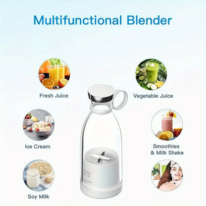 Portable Wireless Mini Fruit Blender Juicer