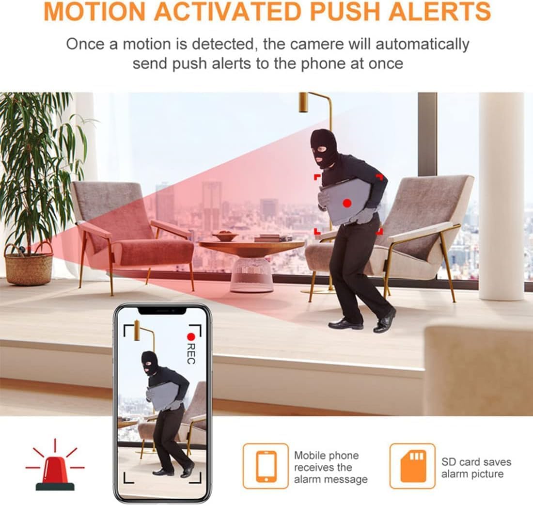 Mini Security Wi-Fi Camera 1080p HD