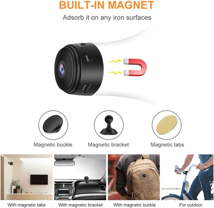 Mini Security Wi-Fi Camera 1080p HD