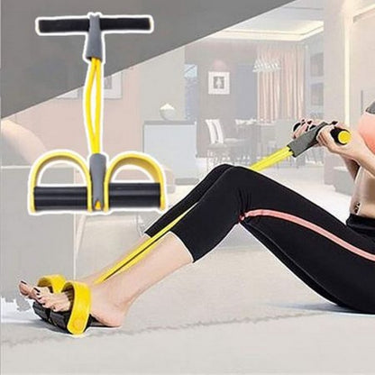 Rubber Pull Tummy Trimmer Waist Trimmer Abs Exerciser for Men and Women