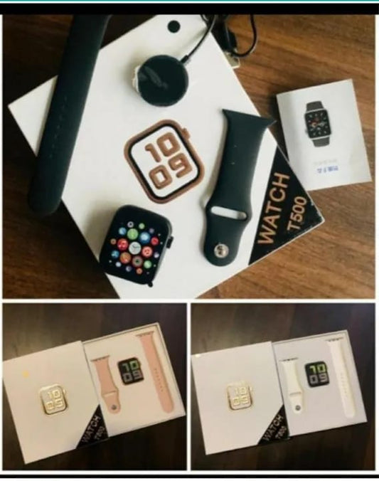 Smart Watch Model T500 Bluetooth Touch Mobile Watch