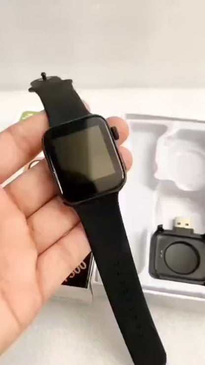 Smart Watch Model T500 Bluetooth Touch Mobile Watch